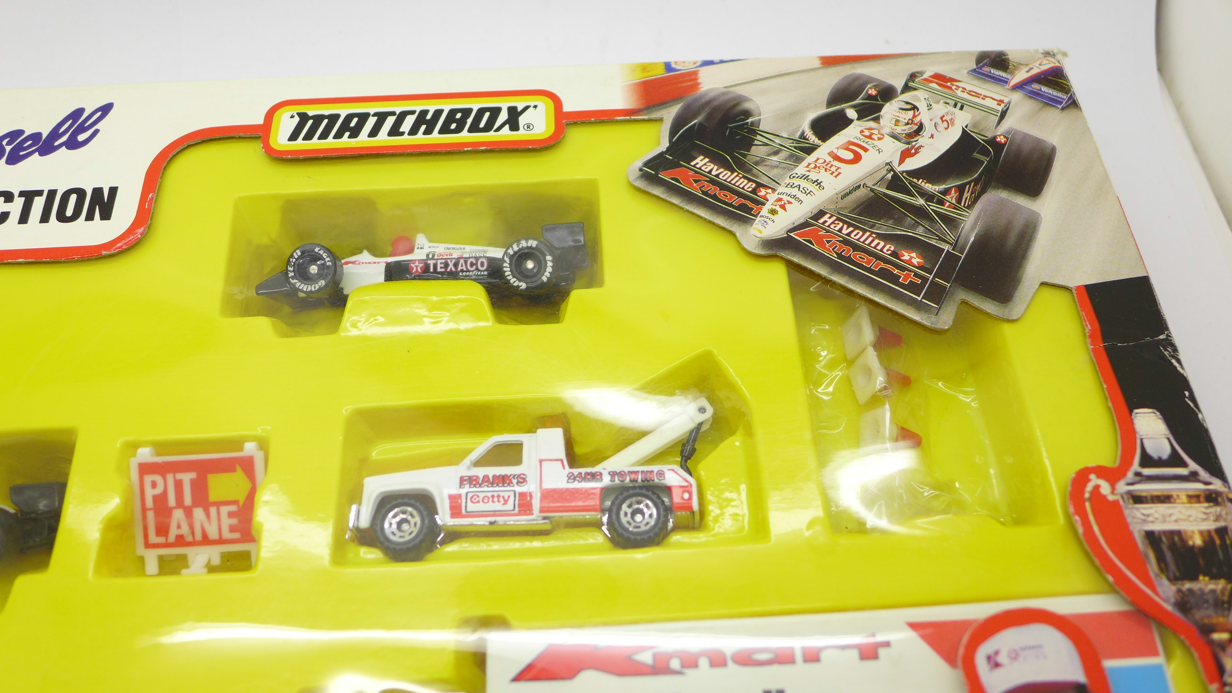 A Matchbox Nigel Mansell Collection Indy Car die-cast model set, boxed - Image 3 of 6