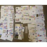 A box of GB definitive First Day Covers, £, s and d and decimal, includes high values and