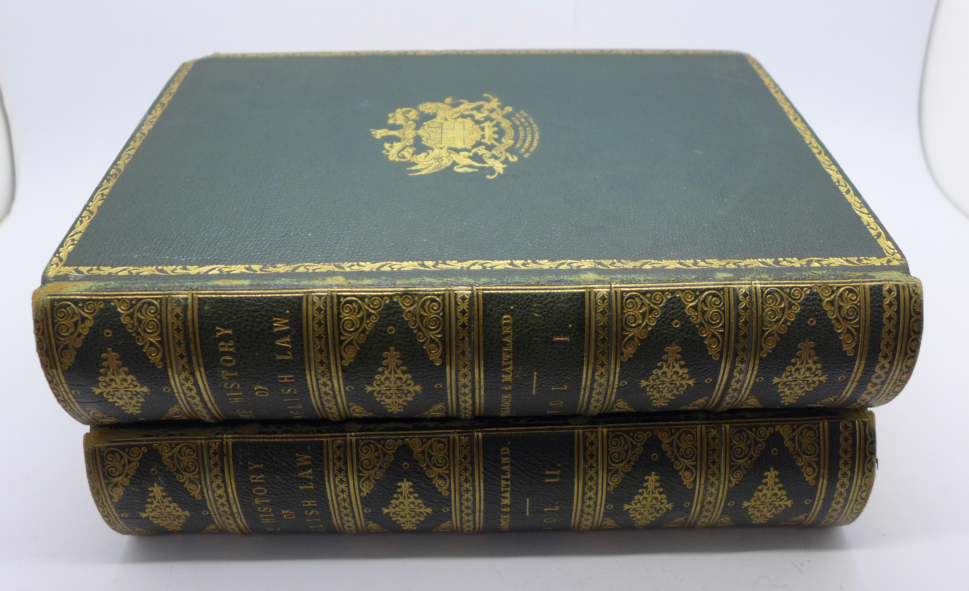 Two volumes; The History of English Law before the time of Edward I, Pollock & Maitland, 1895