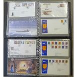 Stamps; Jersey, over eighty First Day Covers and approximately forty Presentation Packs, in two