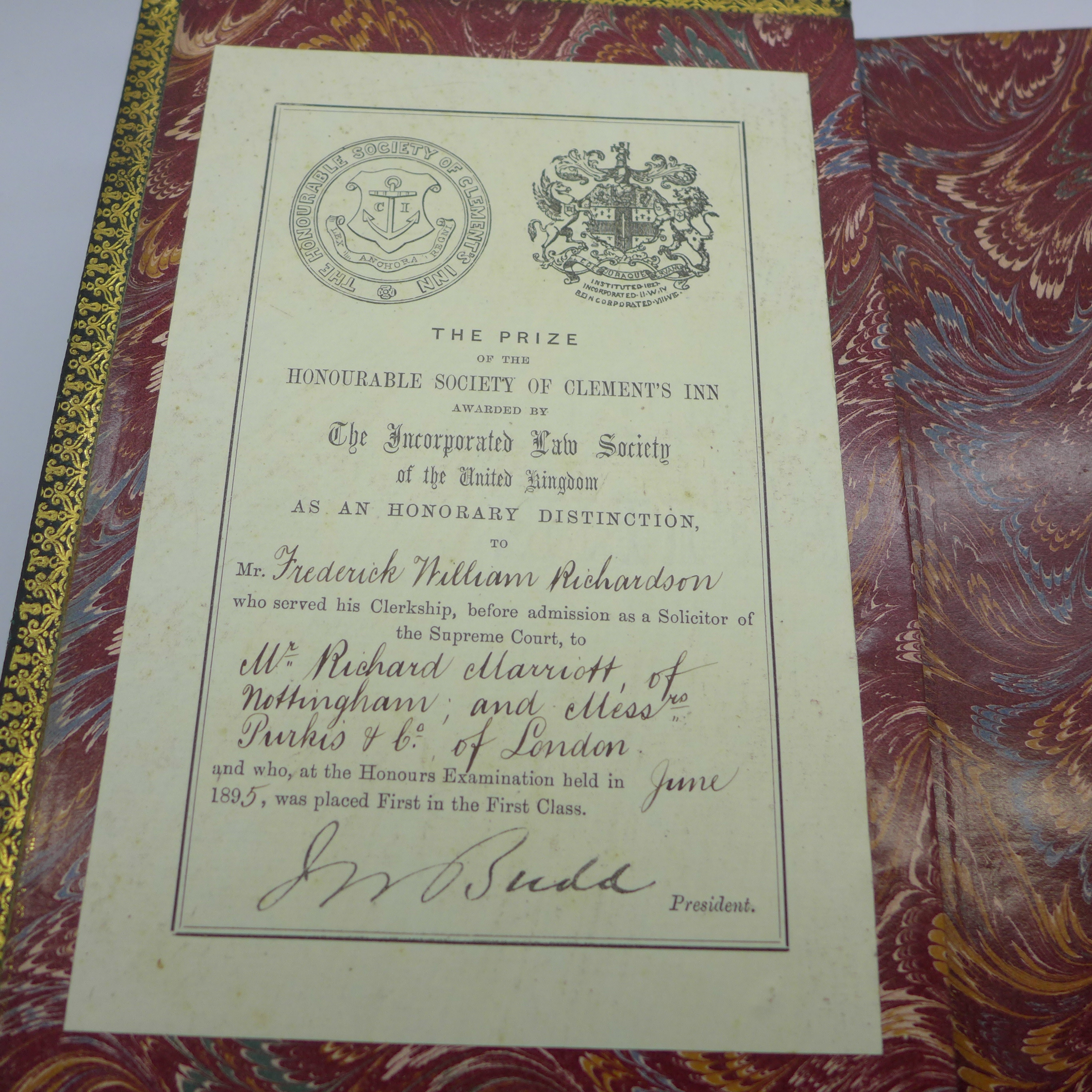 Two volumes; The History of English Law before the time of Edward I, Pollock & Maitland, 1895 - Image 3 of 6