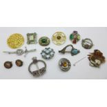 Miracle and Celtic jewellery, mostly brooches