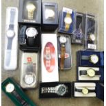 Boxed wristwatches including seven Sekonda