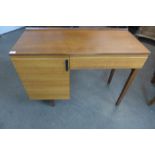 A teak desk