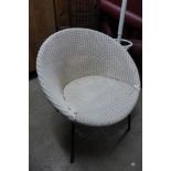 A 1960's Lloyd Loom Lusty chair