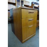 A Meredew teak chest of drawers