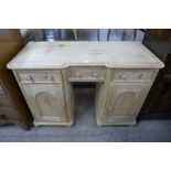 A Victorian style pine washstand