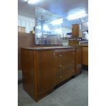 An Austin Suite teak dressing table