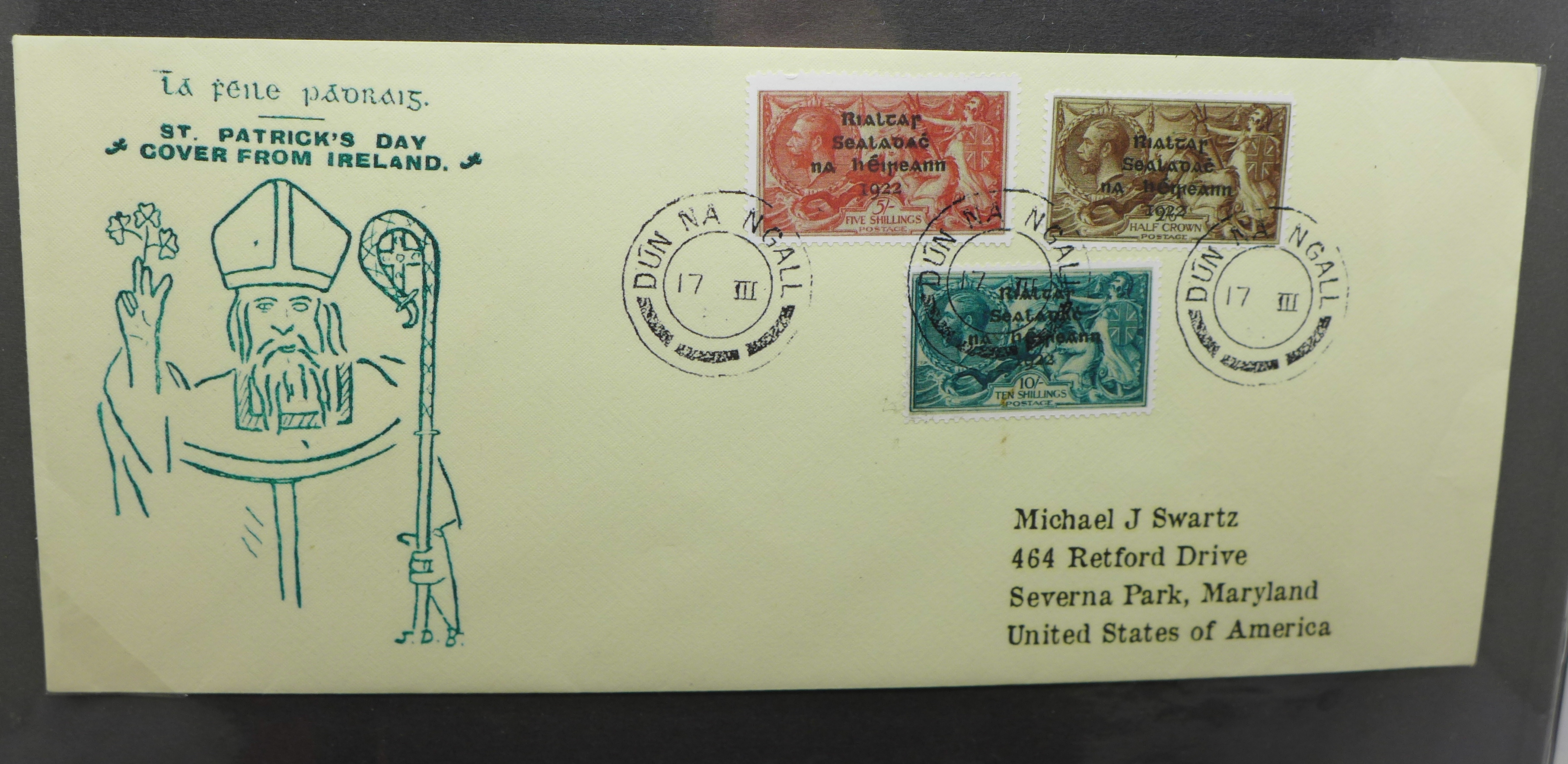 Stamps:- Great Britain Seahorses and related items including cover to Argentina, Royal Mail Repro - Bild 6 aus 7