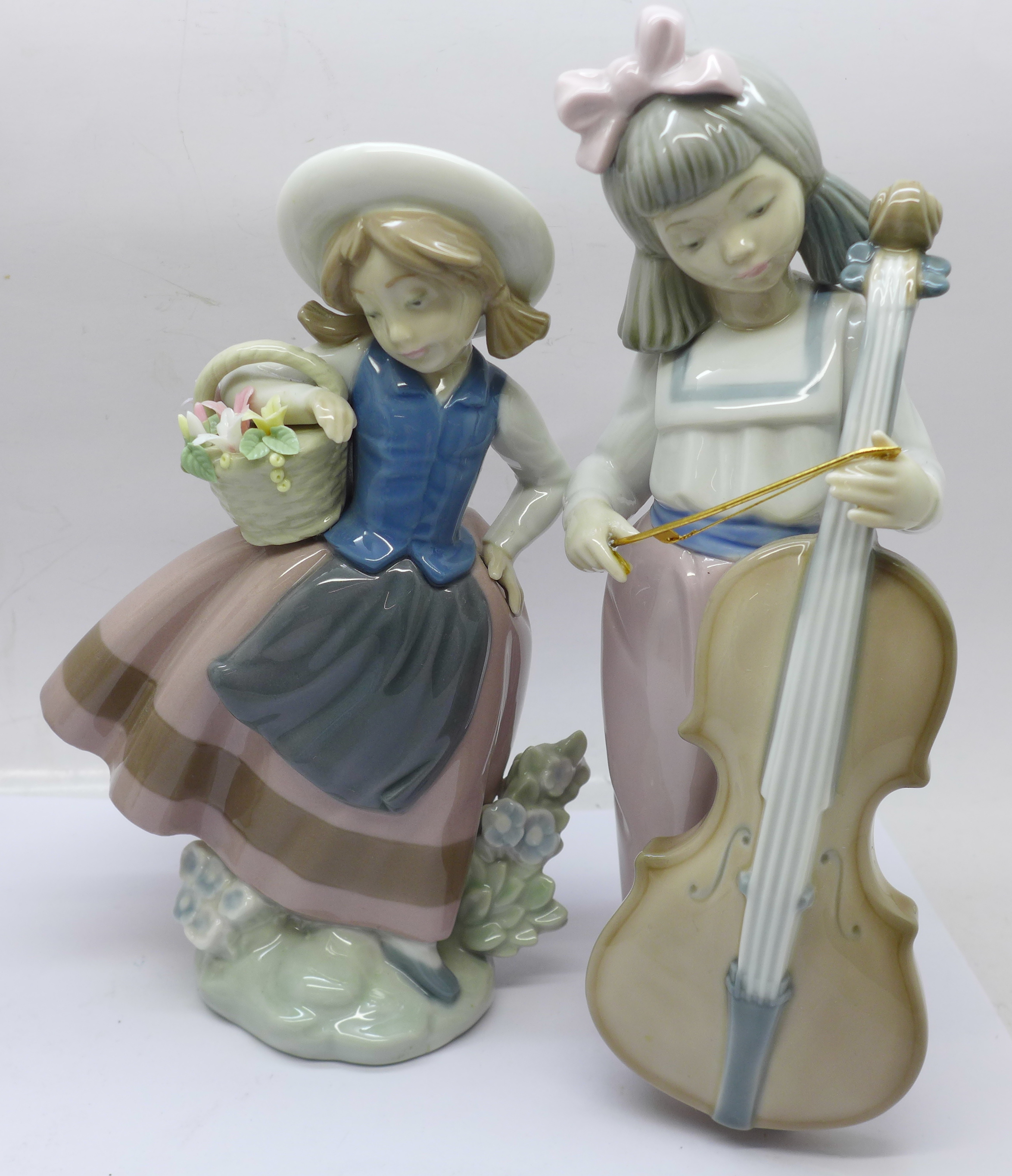 Three Nao figures and a Lladro figure - Image 2 of 3