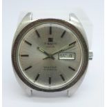 A gentleman's Tissot Seastar automatic day date wristwatch