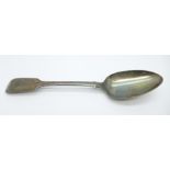 A Victorian silver serving spoon, London 1841, Hayne & Cater, 73.9g