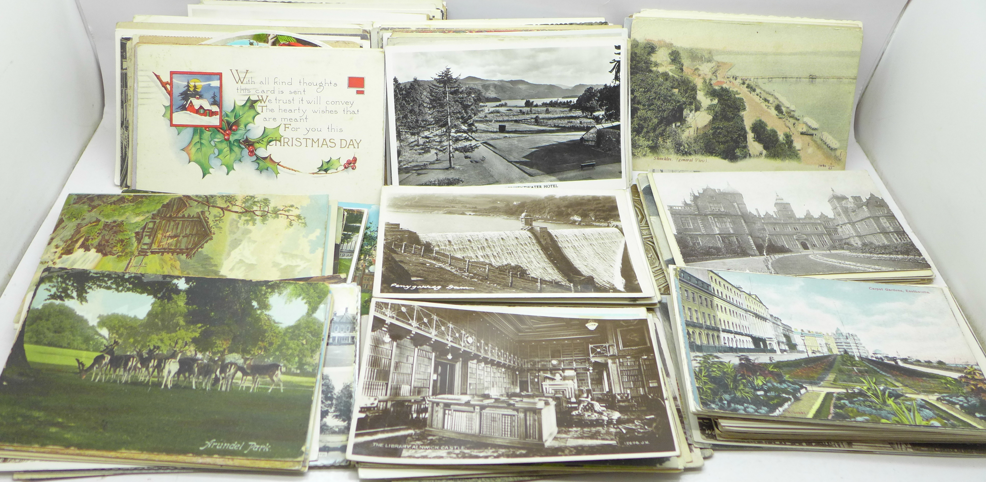 A collection of 20th Century postcards (approximately 250)