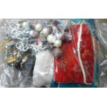 Jewellery rolls, pouches and costume jewellery