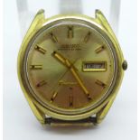 A Seiko Presmatic wristwatch, automatic 33 jewels, 5106-9000