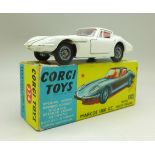 A Corgi Toys 324 Marcos 1800GT sports car, boxed