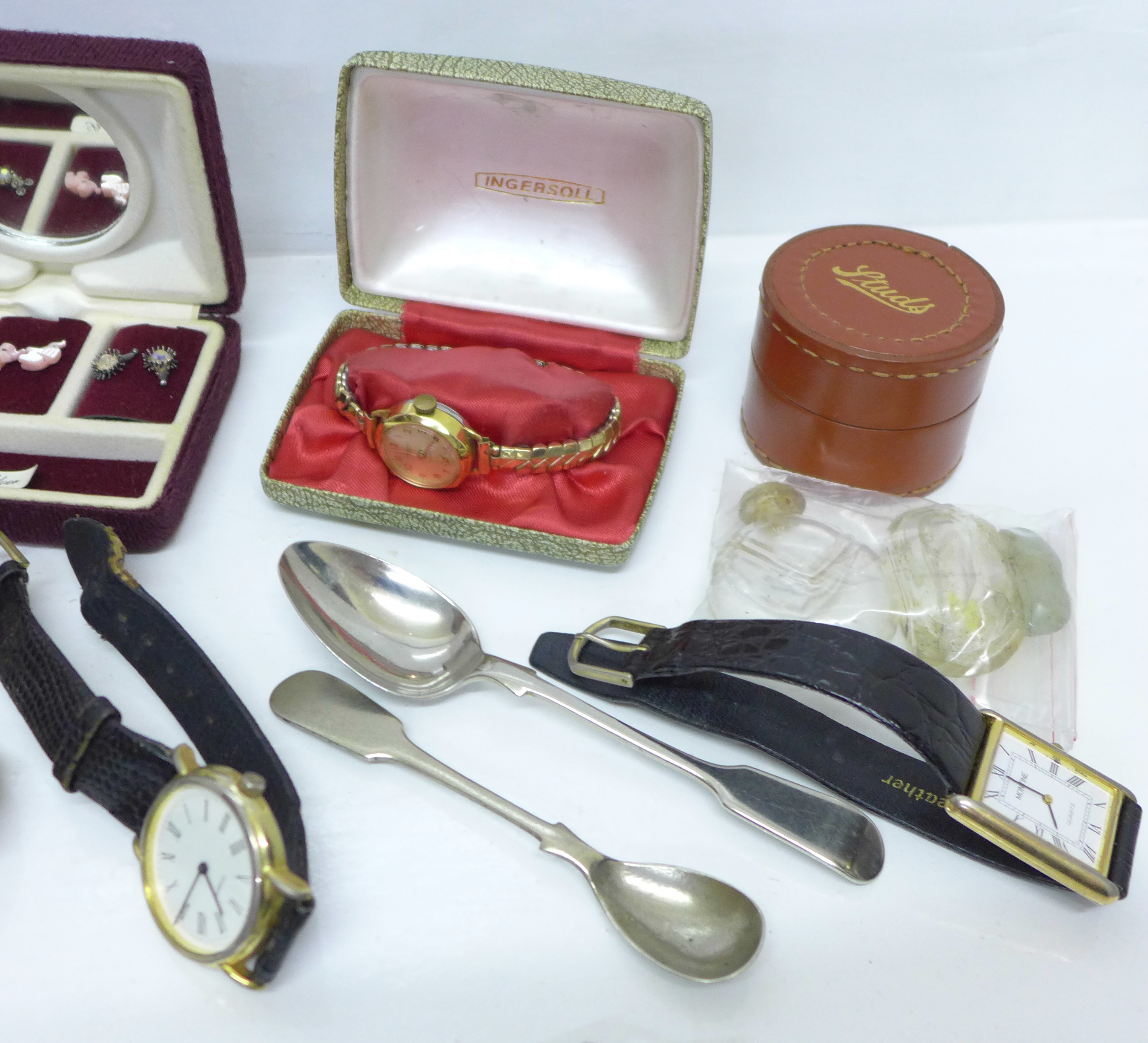 Wristwatches, a snuff box, etc. - Image 3 of 6