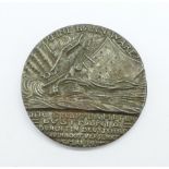 A Lusitania medallion, 54mm