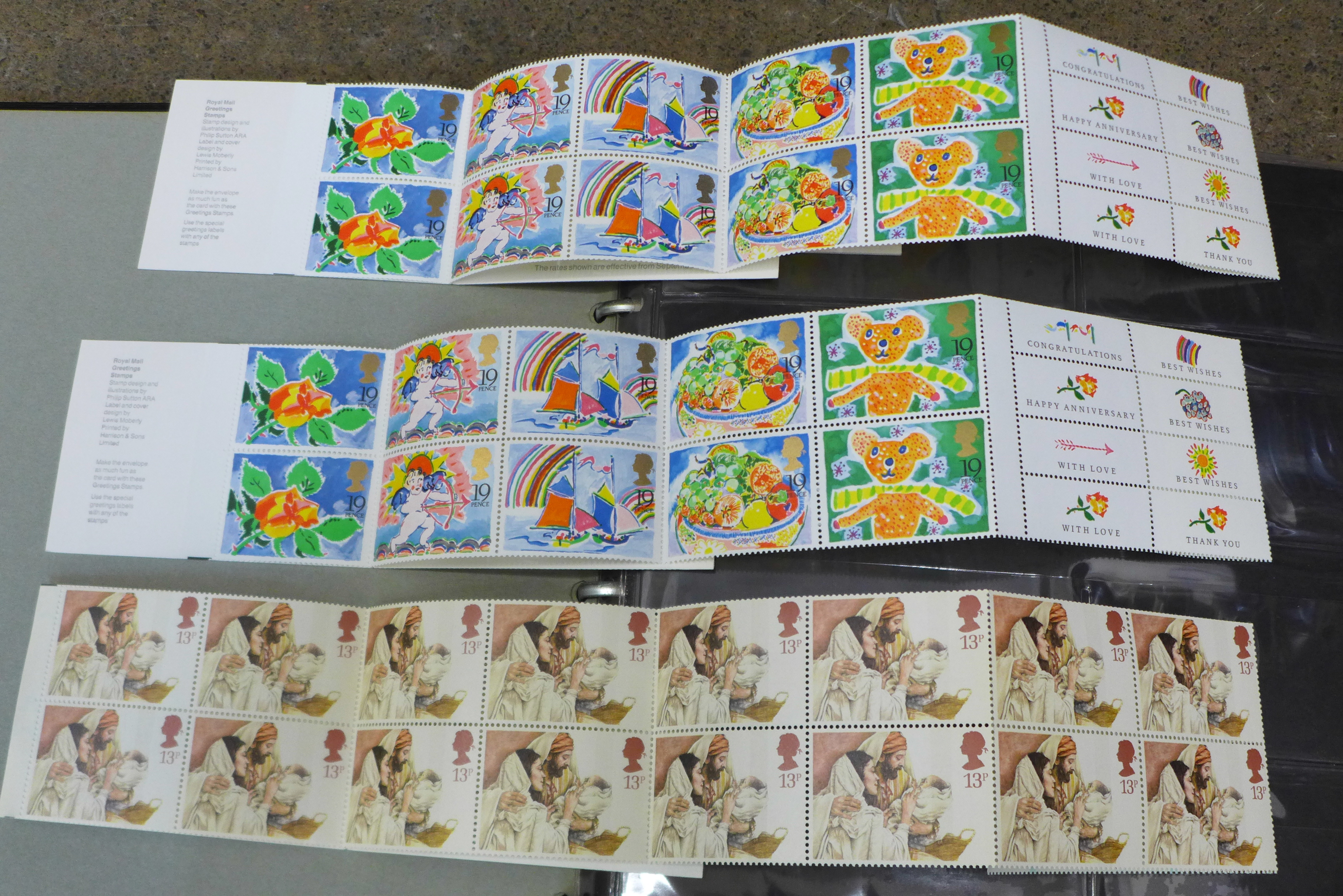 Stamps:- five albums containing approximately 160 First Day Covers, approximately 90 mint stamps and - Bild 8 aus 9