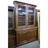 A Victorian style mahogany bookcase