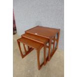 A G-Plan Quadrille teak nest of tables