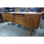 A teak sideboard