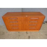 A G-Plan Fresco teak chest of drawers