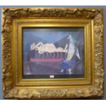 A Pablo Picasso print, gilt framed, 98 x 97cms (including frame)