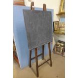 A beech easel and blackboard