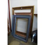 Five picture frames