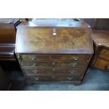 A George III mahogany bureau