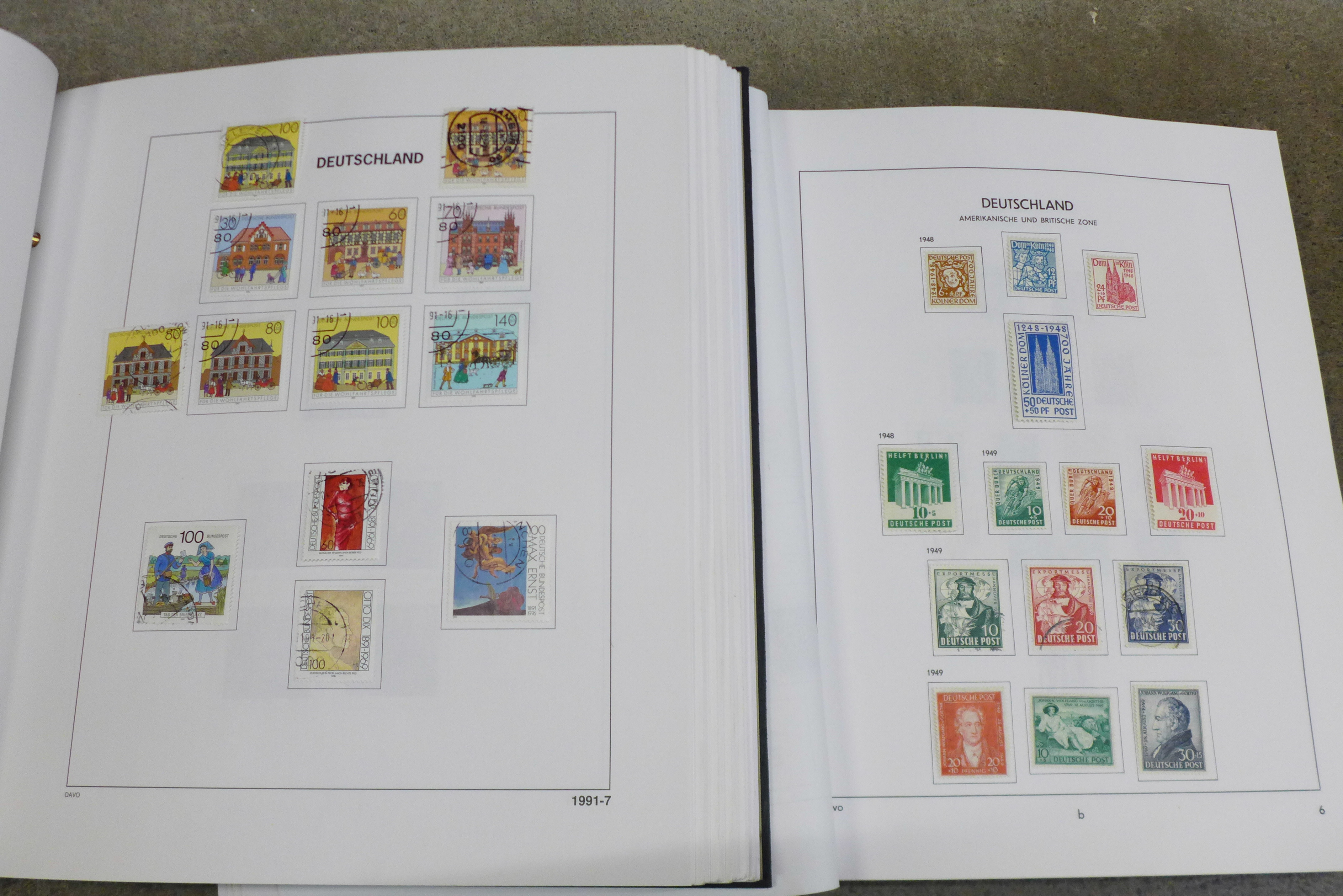 Two albums of German stamps - Bild 2 aus 10