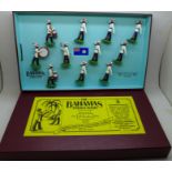 A Britains 1987 limited edition The Bahamas Police Band set of figures, 3630/5000, boxed