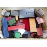 Approximately fifty jewellery boxes