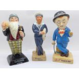 Three Royal Doulton limited edition Advertising Classics figures, Father William, Player's Hero