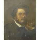 English School (19th Century), portrait of a gentleman, oil on canvas, 53 x 43cms, framed