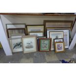 A large quantity of assorted prints