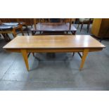 A teak coffee table