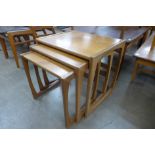 A G-Plan Quadrille teak nest of tables