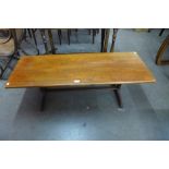 A teak coffee table