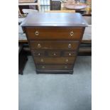 A Stag Minstrel chest of drawers