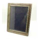 A silver photograph frame, Sheffield 1996, 22cm x 17cm