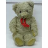 A straw filled Teddy bear, 61cm