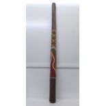 A didgeridoo, 132cm