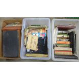 Three boxes of mixed books including children's, English watercolours, etc. **PLEASE NOTE THIS LOT