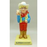 A Royal Doulton limited edition The Milkybar Kid figure, 1566/2000, in an Advertising Classics box