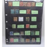 Stamps; GB varieties, misperfs and watermark varieties, Queen Victoria to King George V, noted SG