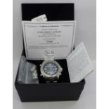 A Windsor & Allen The Concorde Captain Pilot watch, Transatlantic Edition, 528 of 1996, boxed with