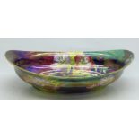 A Maling lustre dish, 28cm