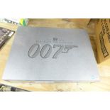 A James Bond 007 40-disc DVD set, in presentation case